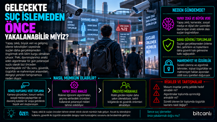 Gelecekte Suç İşlemeden Önce Yakalanabilir miyiz?
